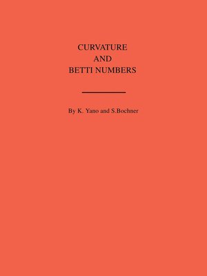 cover image of Curvature and Betti Numbers